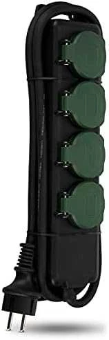 REV Multiple Socket Outlet IP44 4 kartus 1,4m