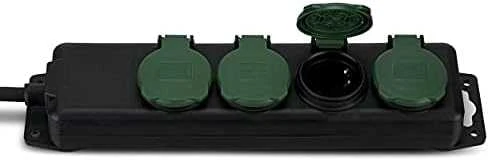REV Multiple Socket Outlet IP44 4 kartus 1,4m
