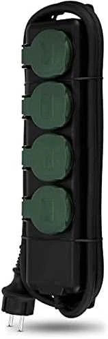 REV Multiple Socket Outlet IP44 4 kartus 1,4m
