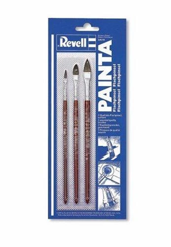 Revell Painta plokščių teptukų rinkinys