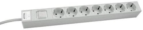m_Rittal Steckdosenleiste 48,3cm Rittal 7fach mit Schalter 230V/16A - 7240220