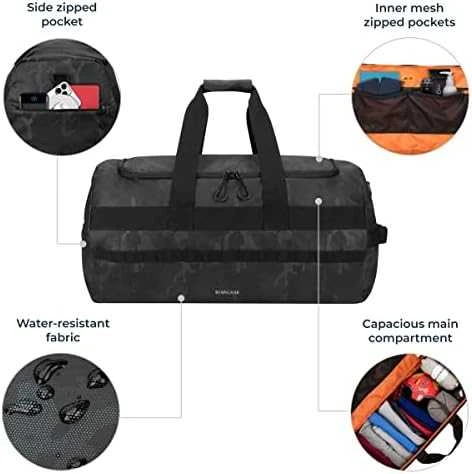Turistinė kuprinė RivaCase Rivacase Sherwood, Navy, Travel, 60 L, Polyester, Polyurethane, Side pocket, 600 mm