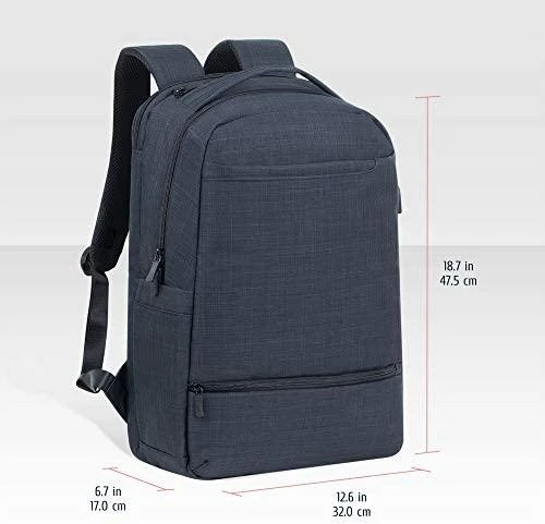 Kuprinė Rivacase BISCAYNE 8365 nešiojamam kompiuteriui iki 17,3" (juoda)