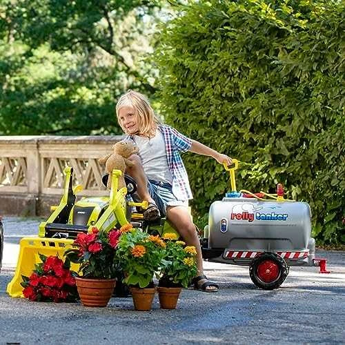 Rolly Toys Traukinys RollyTrailer Cisterna su purškikliu ir pompa