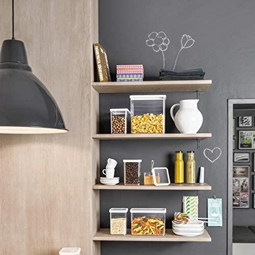 rotho Gyvūnų Maisto Indas - LOFT Aukštas 3.2L Technopolimeras Permatomas/Baltas