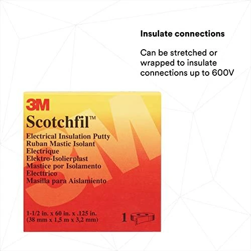 3M Juosta 38 x 1,5 m juoda Scotchfil (7000006089)
