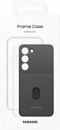 Dėklas MS911CBE Frame Cover Samsung Galaxy S23, Juodas