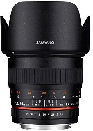 Objektyvas Samyang 50mm f/1.4 AS UMC Nikon F