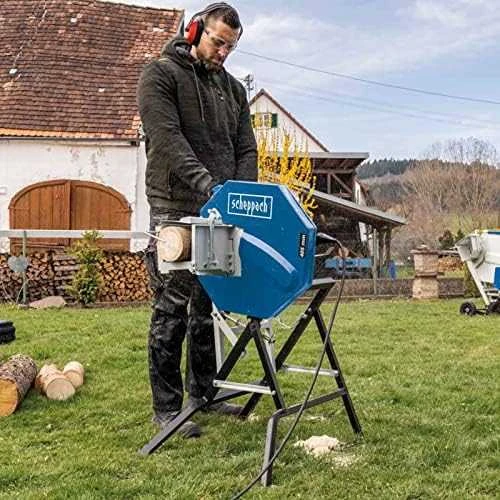 Diskinės malkų pjovimo staklės HS410, 405 mm, 2,2kW 230 V, Scheppach