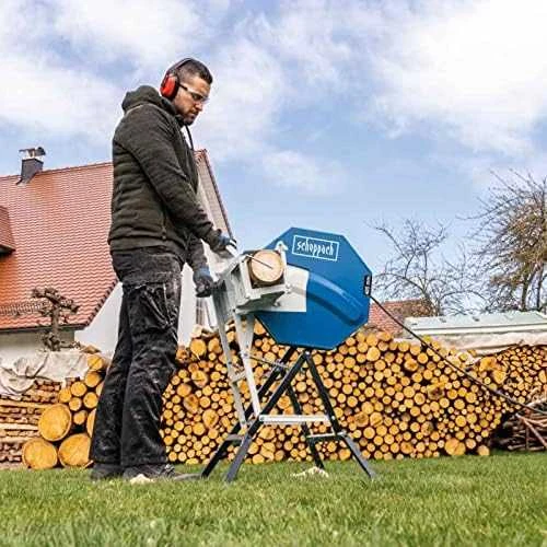 Diskinės malkų pjovimo staklės HS410, 405 mm, 2,2kW 230 V, Scheppach