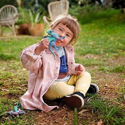 Schleich figūrėlė BAYALA Žiedų drakonė su jaunikliu