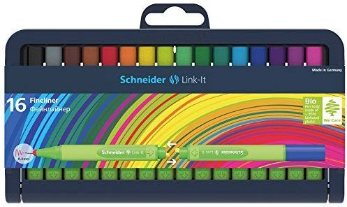 Rašiklių rinkinys Schneider Link-It, 0.4mm, 16 spalvų