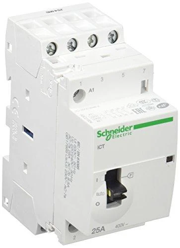 Schneider Electric „Schneider“ modulinis kontaktorius iCT50r25-40-230 25A 4NO 50/60Hz 220/240VAC (A9C21834)