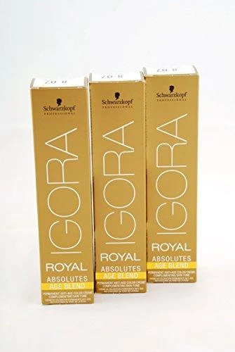Schwarzkopf Igora Royal Absolutes ilgalaikio poveikio žilų plaukų dažai 60 ml - 9-560