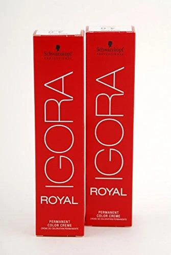 Schwarzkopf Igora Royal ilgalaikio poveikio plaukų dažai 60 ml - 3-68