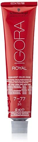 Schwarzkopf Igora Royal ilgalaikio poveikio plaukų dažai 60 ml - 7-77