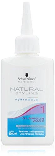 Cheminio sušukavimo losjonas normaliems plaukams Schwarzkopf Natural Styling Hydrowave (1) 80ml