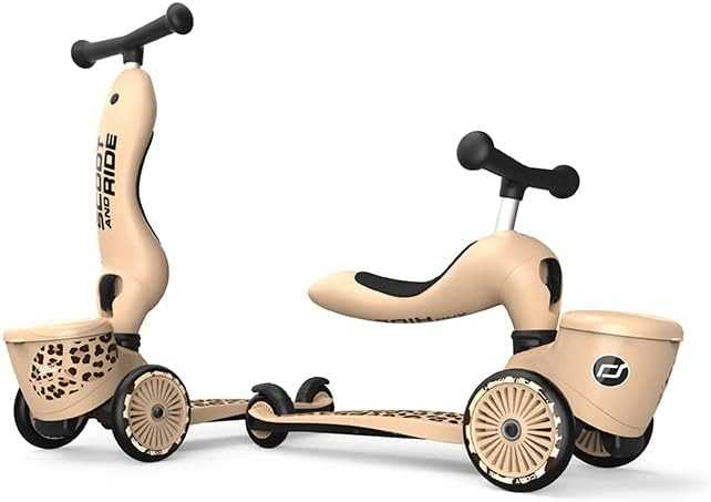 Scoot and Ride Scoot & Ride Highwaykick 1 Lifestyle 2w1 Leopard 96607