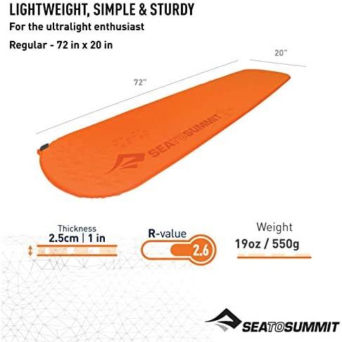 Prisipučiantis kilimėlis Sea To Summit Ultra Light Self Inflating Mat Regular