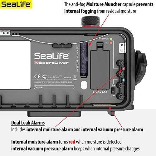 Dėklas Sealife SportDiver Underwater Išmanusis telefonas Housing (SL400-U) (35.335.400)