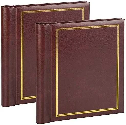 Nuotraukų rėmelis Victoria Collection Albumas SA60S Magnetic 60psl Classic, ruda 2vnt