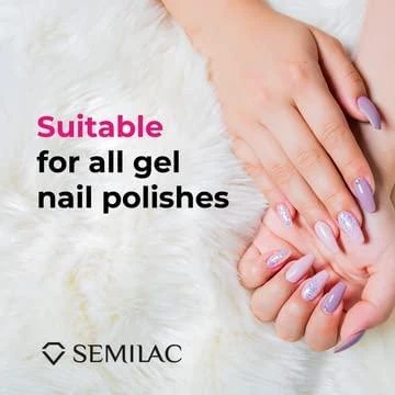 Semilac Diamond Cosmetics Cleaner Pure Liquid plovimui ir riebalų šalinimui 1000 ml