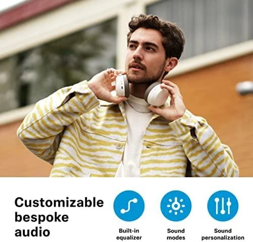 Belaidės ausinės Sennheiser Momentum Wireless 4 | ANC | Bluetooth 5.2 | Baltos