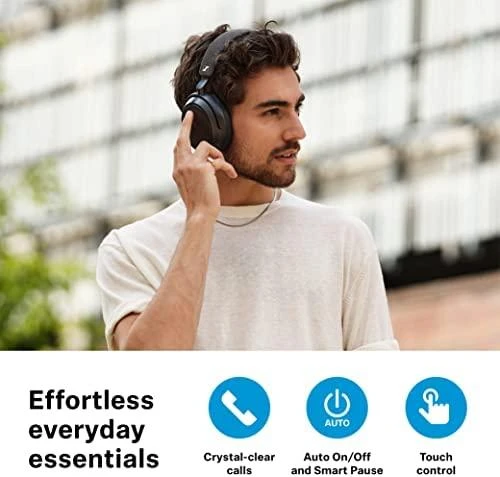 Belaidės ausinės Sennheiser Momentum Wireless 4 | ANC | Bluetooth 5.2 | Baltos