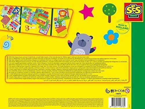 Ses Creative JO KŪRYBA Mokausi kirpti, daryti mozaikas ir perforuoti – 3 metai – mišrus