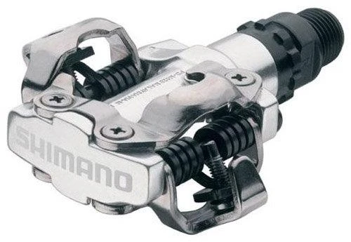 Pedalai Shimano PD-M520 SPD + SM-SH51 sidabrinis
