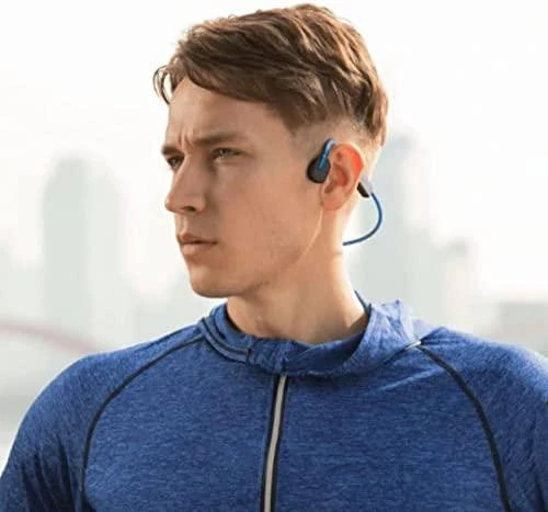 Belaidės ausinės Shokz Open Run, Mėlynos
