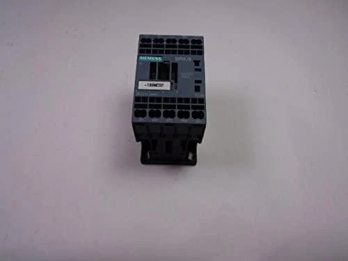 SIEMENS kontaktorius 3kW, 400V AC, 7A ties AC33 poliais, 1NO, valdymo įtampa 24V DC, dydis S00, spyruoklinis gnybtas