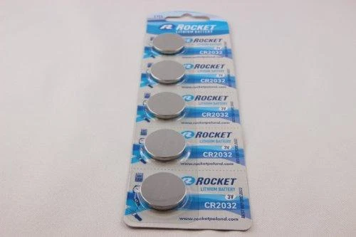 „Sigma Rocket Power CR 2032“ ličio sagos formos baterijos 3 V, 5 vnt. lizdinėje pakuotėje