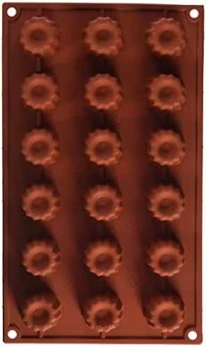 Silikomart silikoninė forma mini kanelėms 18dalių(d3,5xh3,5cm)