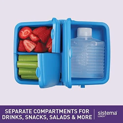 Sistema SISTEMA Food Container Slimline Quaddie 1,5L (3965)