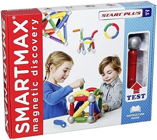 Smartmax Iuvi Games Magnetiniai konstruktoriaus rinkinys Smart Max Start Plus 30 dalių