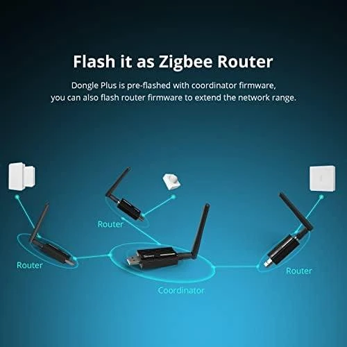 Universalus SONOFF Zigbee 3.0 USB Dongle-E Plus valdiklis