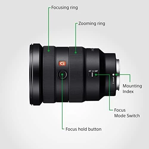 Sony FE 16-35 mm F2.8 GM MILC Plačiakampis objektyvas Juoda