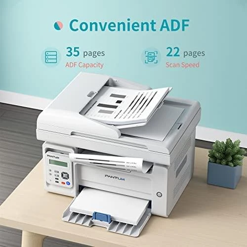 Pantum M6550NW Spausdintuvas lazerinis MFP Nespalvotas A4 22ppm Wi-Fi USB Tinklinis LAN
