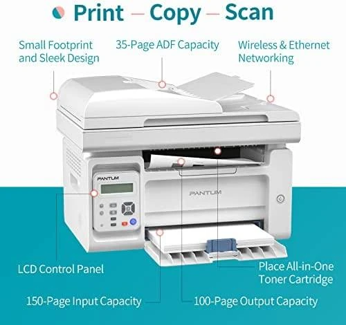 Pantum M6550NW Spausdintuvas lazerinis MFP Nespalvotas A4 22ppm Wi-Fi USB Tinklinis LAN