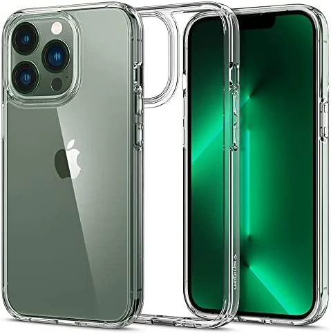 Spigen Ultra Hybrid dėklas skirtas Apple iPhone 13 Pro, spalva - Crystal Clear