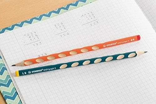 Stabilo pieštukas EasyGraph S HB LR benzininis (6vnt) STABILO