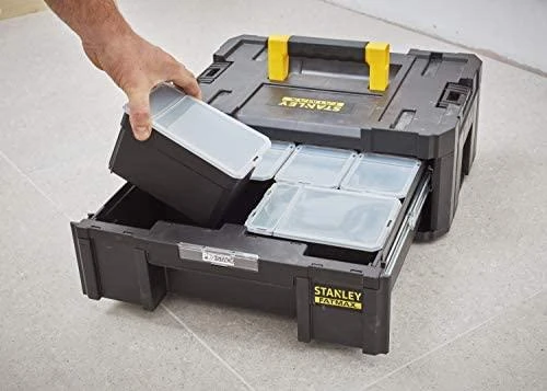 Grąžtas Įrankių dėžė su stalčiumi 9,5L FATMAX TSTAK III, Stanley
