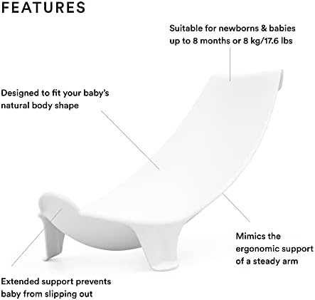 Stokke Flexi Bath - vonios įdėklas | Baltas
