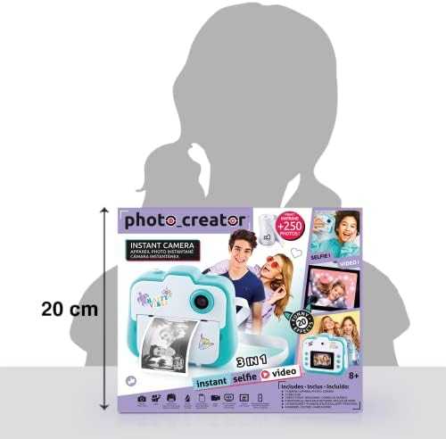 Canal Toys Vaikiškas CL Momentinis fotoaparatas (001CL)