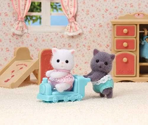Sylvanian Families „Epoch“ figūrėlės dvyniai persų kačiukai
