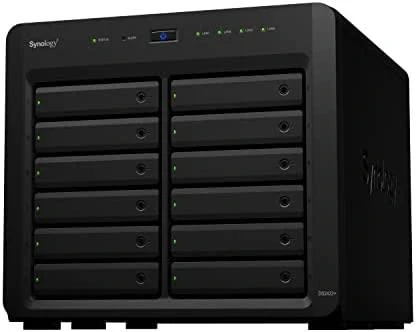 Serveris Synology Sinologija | Bokštas NAS | DS2422+ | Iki 12 HDD/SSD Hot-Swap | AMD Ryzen | „Ryzen V1500B Quad Core“ | Procesoriaus dažnis 2,2 GHz | 4 GB | DDR4