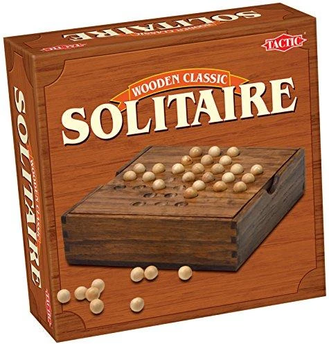 „Tactic Wooden Classic Solitaire“ – 14025