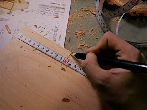 Klijuojama liniuotė TAJIMA 1m