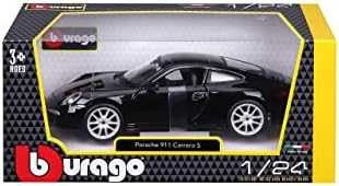 Bburago Porsche 911 Carrera S Juodas 1:24 BBURAGO